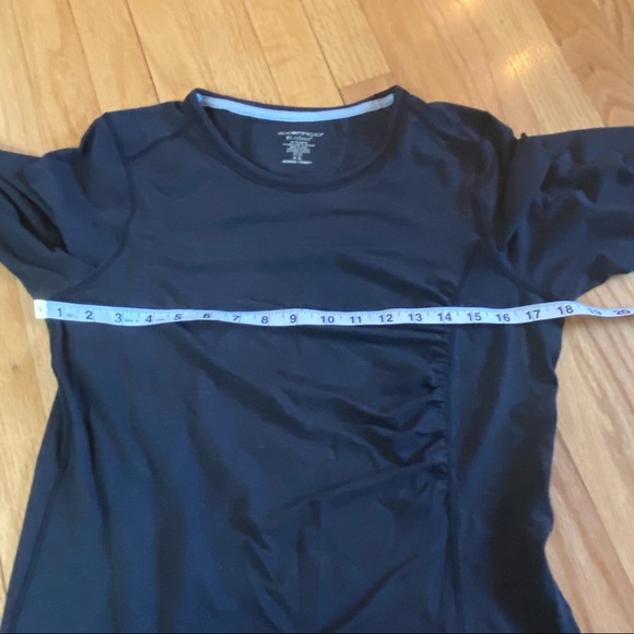 ExOfficio Dri Release Long Sleeve Top Charcoal Grey Black Medium - Picture 5 of 10